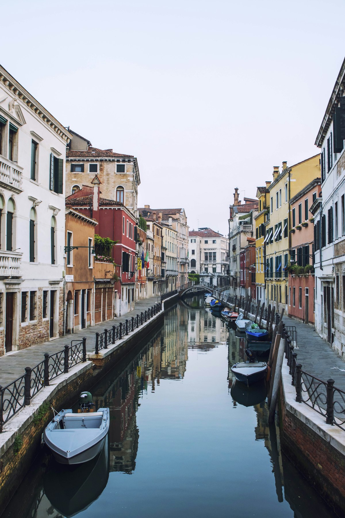 Quiet canal in Venice