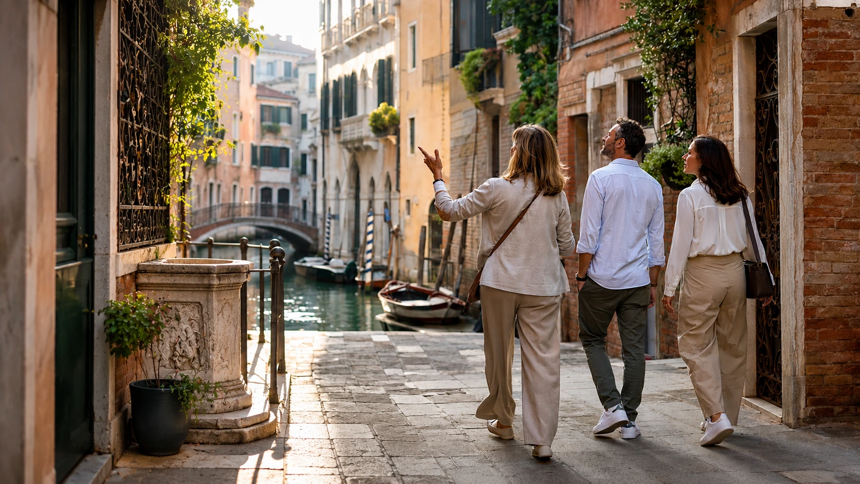 First time in Venice walking route